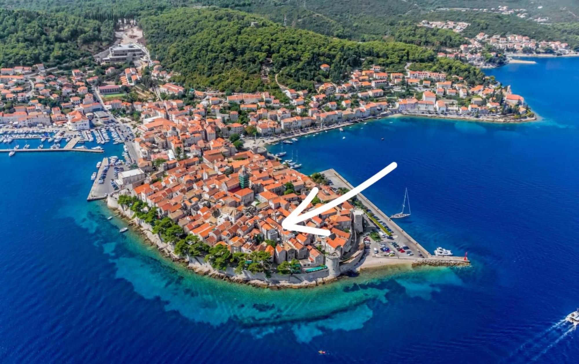 House Kucija Old Town Korcula Apartment Luaran gambar